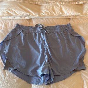 BuffBunny Sky Blue Athletic Shorts